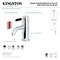 Fauceture Kaiser Single-Handle Bathroom Faucet W/ Push Pop-Up, Black/ Nickel LS8229DKL - alternate 3